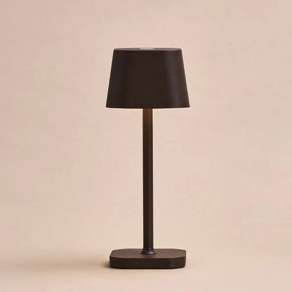 Cordless Table Lamp - Mocha Brown Rechargeable Dimmable Lamp
