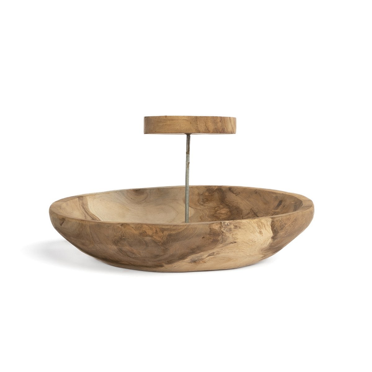 Minimalist Candle Holder - Natural Finish