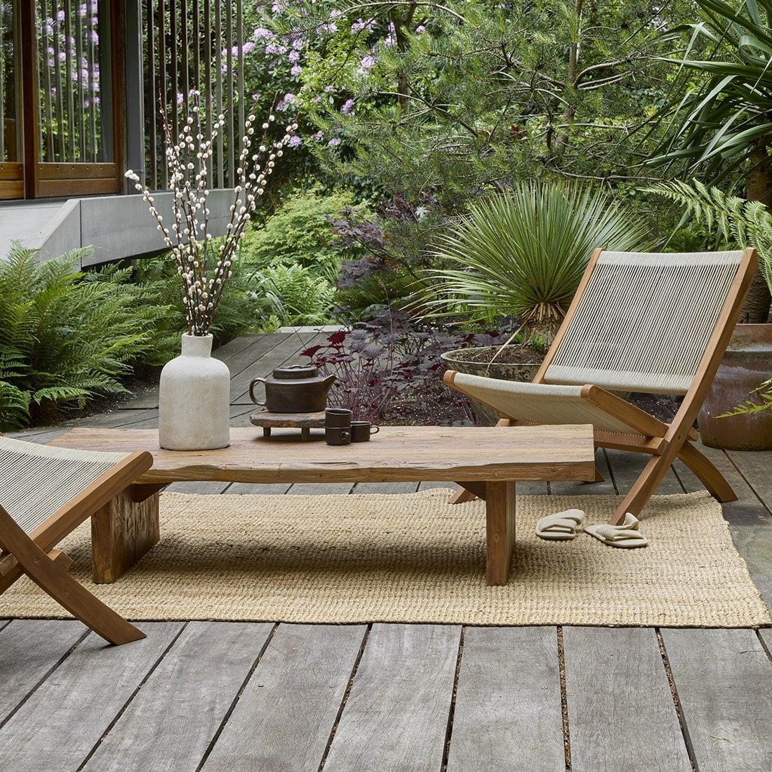 Teak Coffee Table | FSC-Recycled Raw Materials