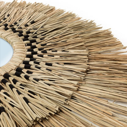 The Havana Mirror - Natural Black - L