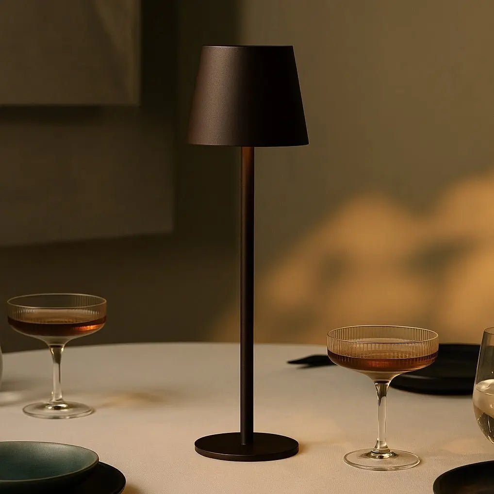 Ampère à Sans Fil Jasper Mocha Brown | 3 Stages de Lumière et Réglable