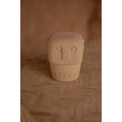 Sandstone Sumba Stone Statue - Hand Carved Indonesian Art