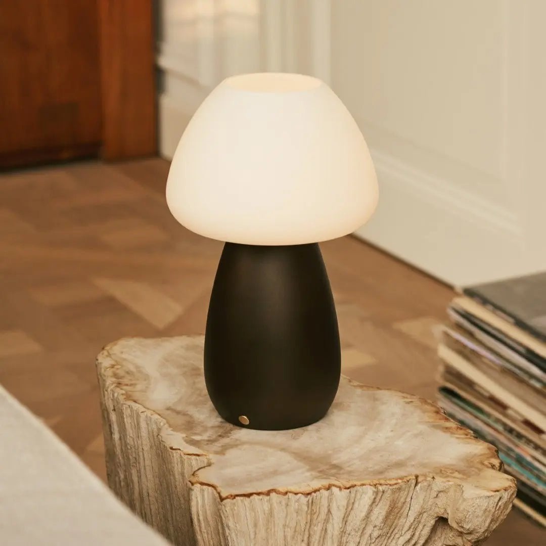 Bear Dark Brown Rechargeable Lamp | Cordless, Dimmable & Up to 100 Hours of Battery Life