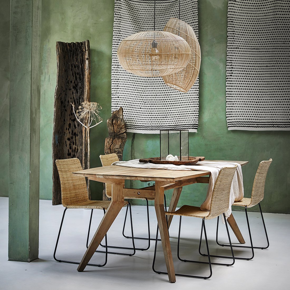 Luna hanging lamp Orbit natural