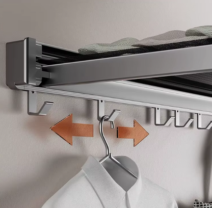 Smart Foldable Wall Rack | Metal