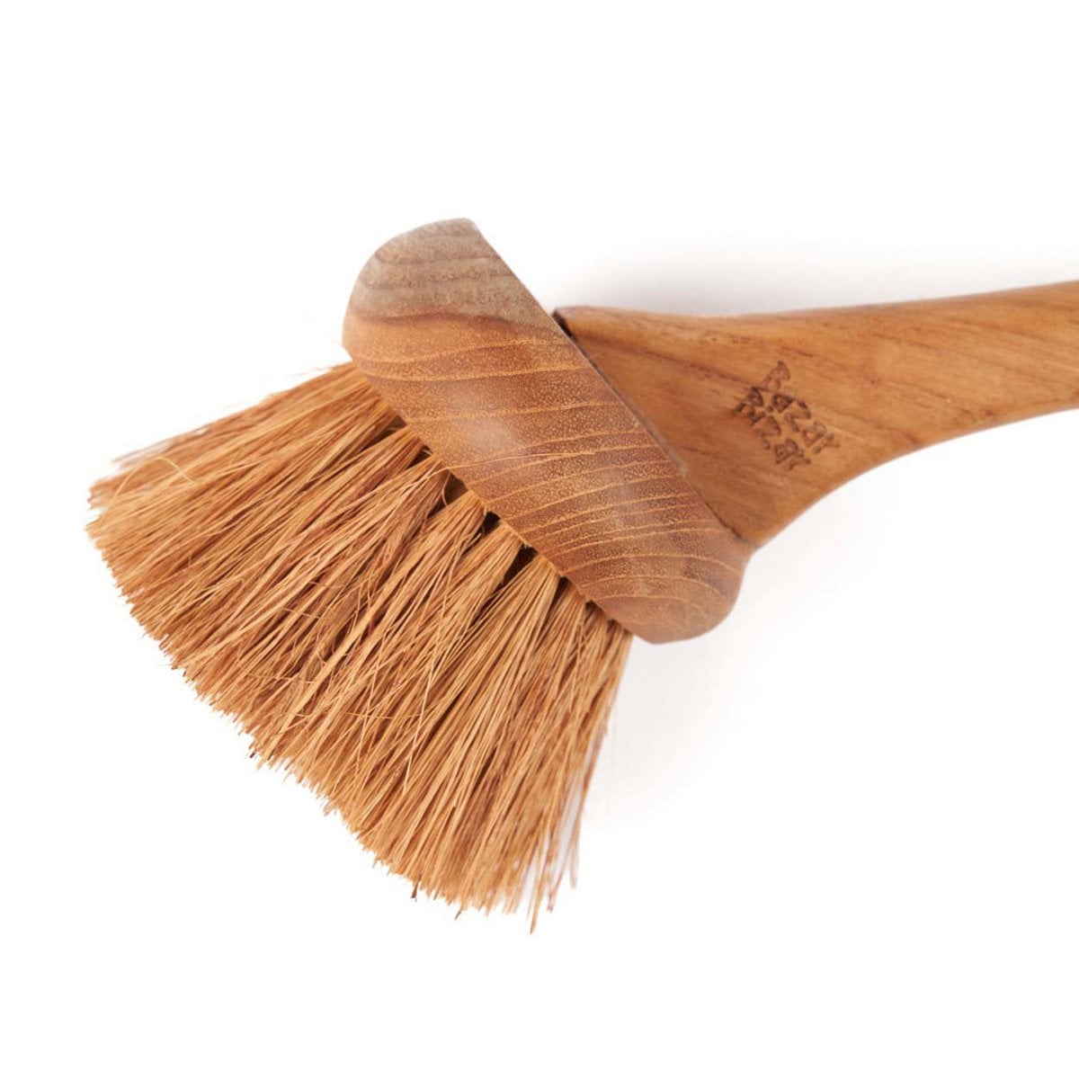Teak Wood Naan Brush - Natural Cleaning Brush for Dishes & Counters
