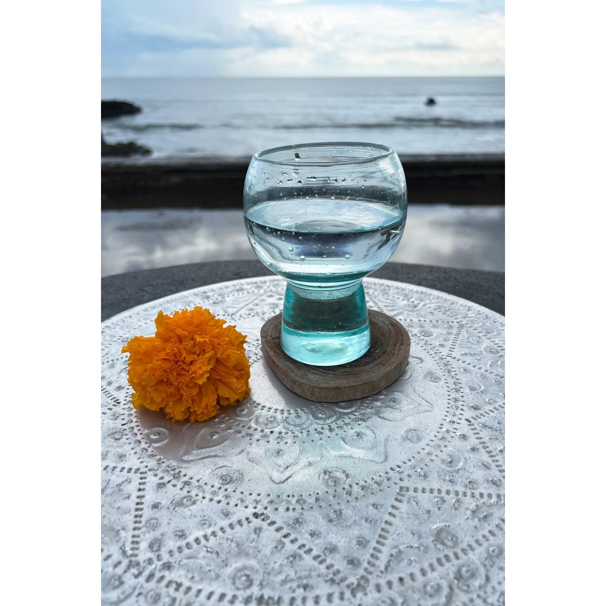 The Teak Root Boho Coaster