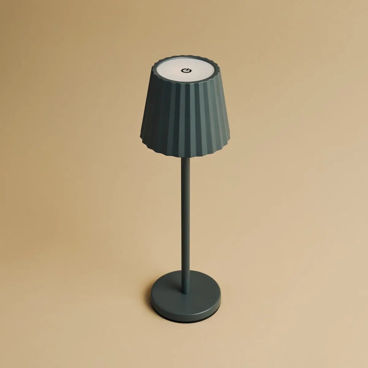 Combi Set Professional | 8 x May Stone Grey Rechargeable Table Lamps & 1 x Central Station Charging Station