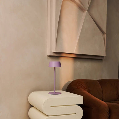 Cordless Table Lamp – Violet Rechargeable Dimmable LED Lamp