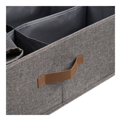 Noto Organizer, Textil, dunkelgrau, 56x47x18 cm