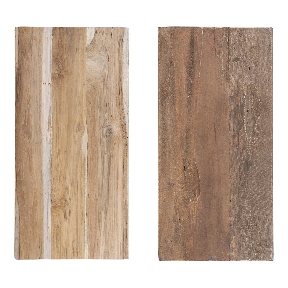 Teak Bench - Natural Wood Accent