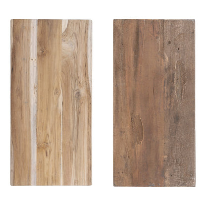 Teak Bench - Natural Wood Accent