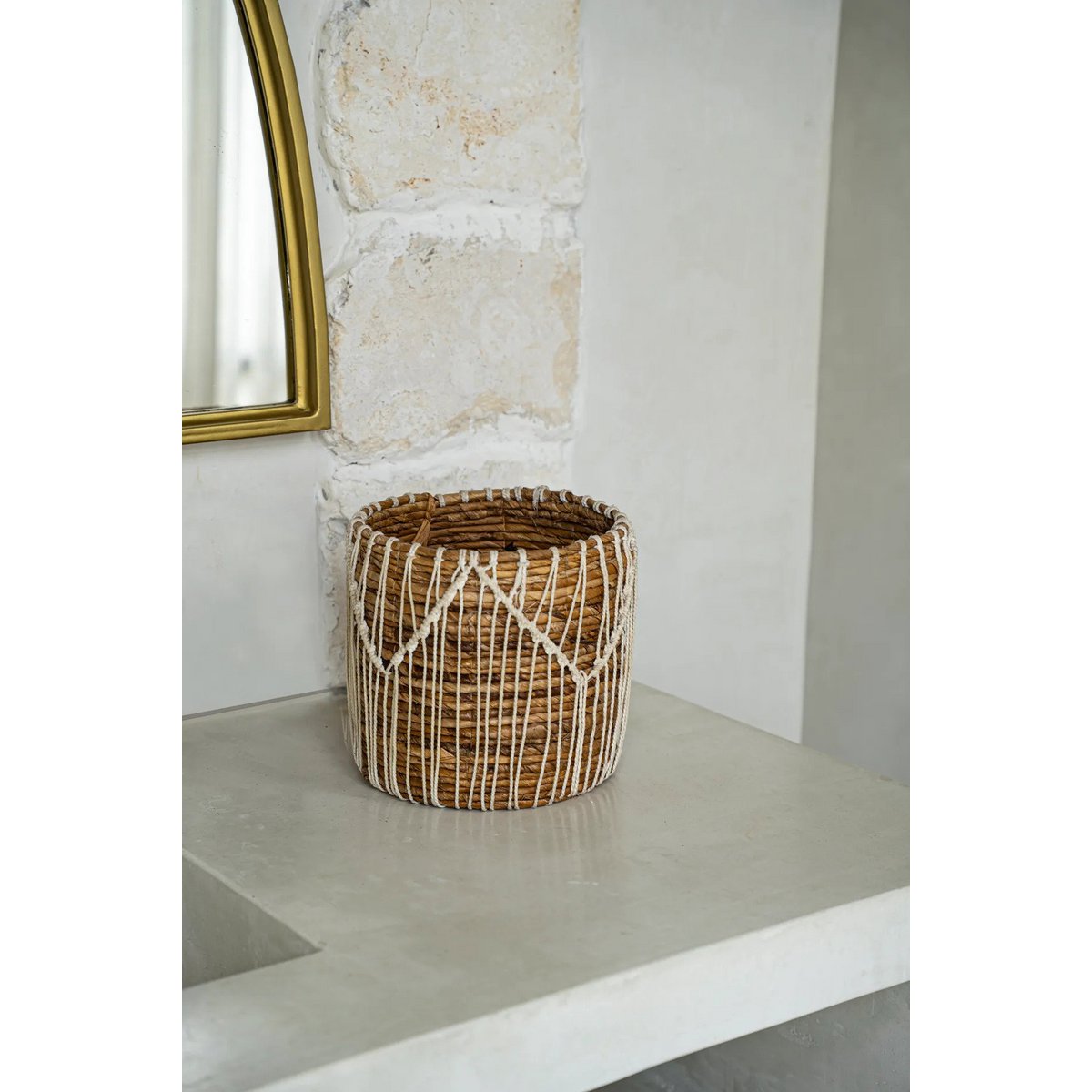 La Cesta Macra-Mazing - Natural Blanco - M