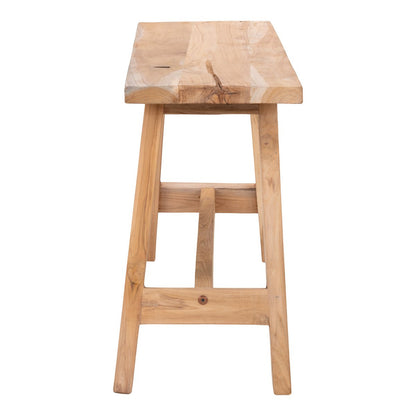Barcelona Bench - Natural Teak, 90x25x45cm