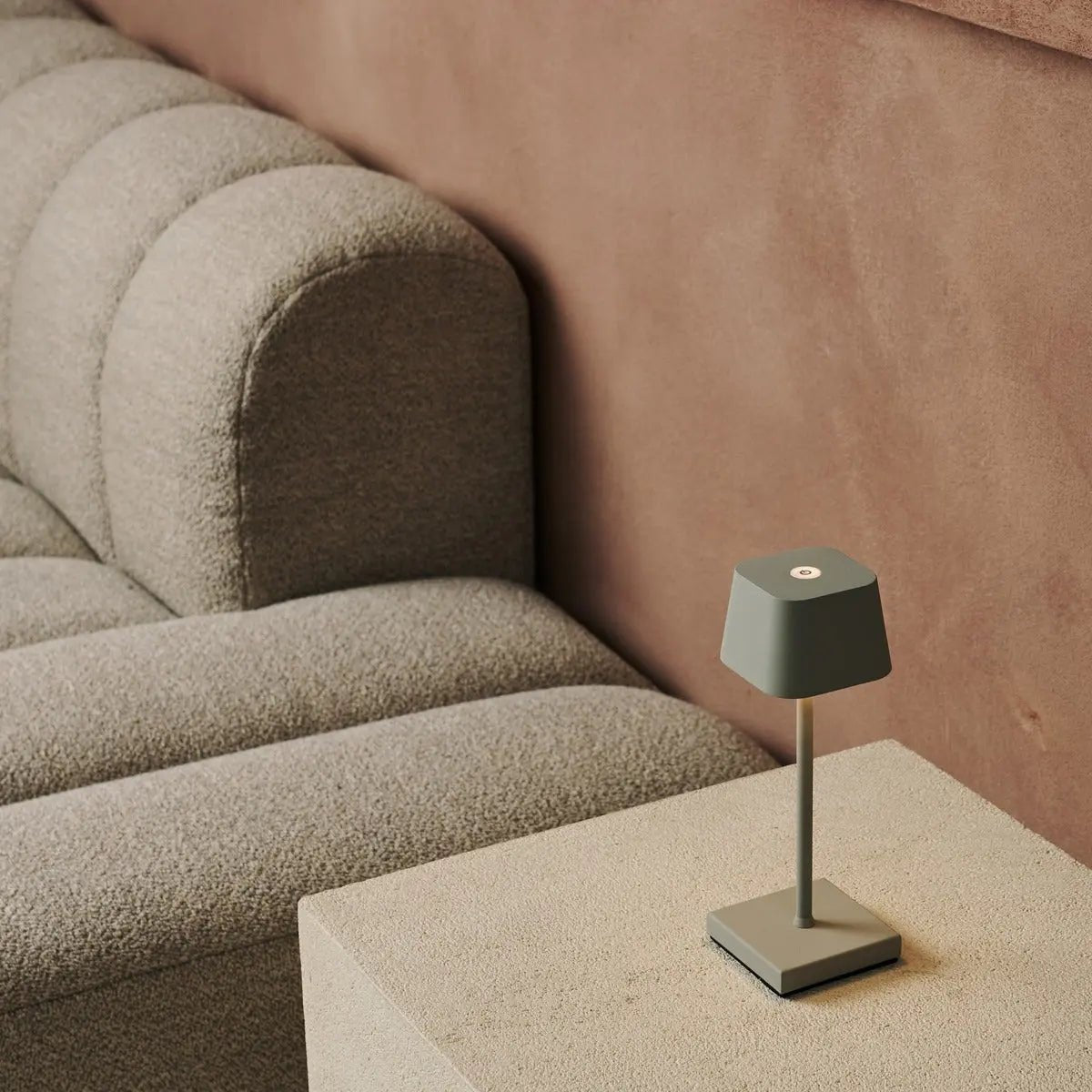 Shadow Grey Cordless Table Lamp | Sarphati Mini | Rechargeable & Dimmable