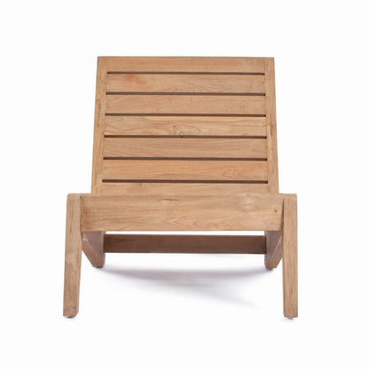 Reclaimed Teak Sofa - Natural White One Seater