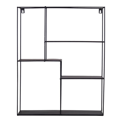Mons Shelf - Noir, Acier, 40,5x10,5x50 cm