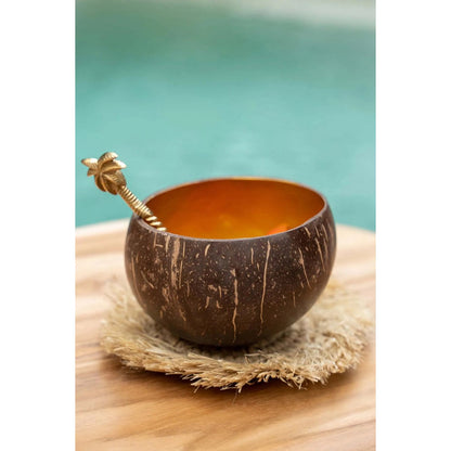 The Coco Food Bowl - Natural Gold