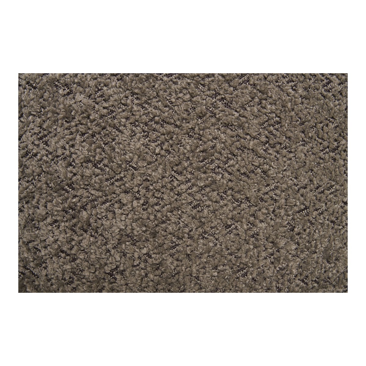 Bouclé Storage Pouf - Brown Nature