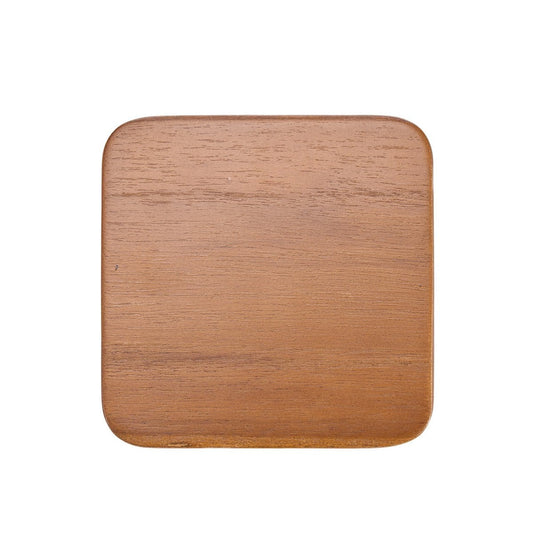 The Material Coaster - Smooth Medium Brown