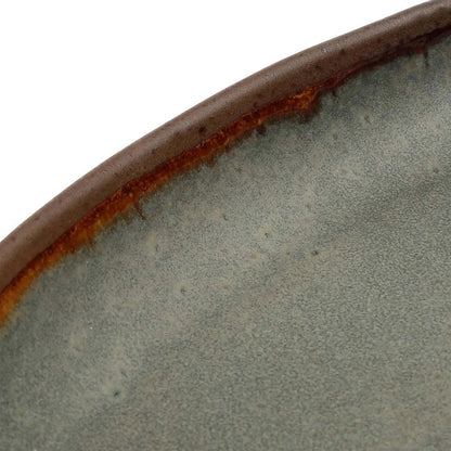 Ceramic Serving Tray - Rustic Small Platter with Unique Finish