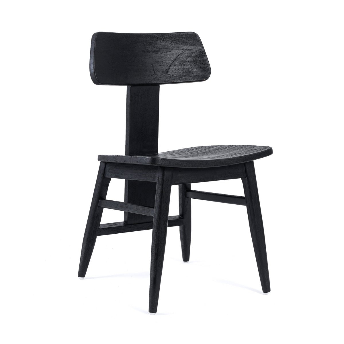 Black Dining Chair - Modern Comfort | Bazar Bizar