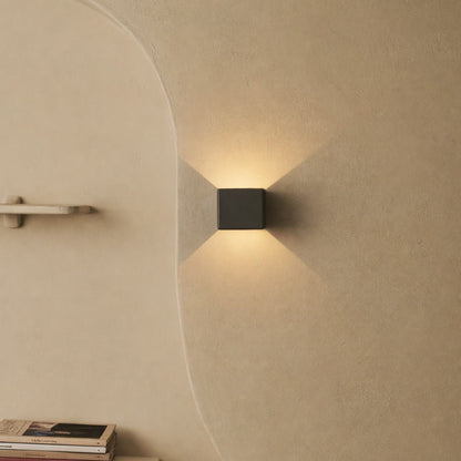 Stone Grey Rechargeable Wall Lamp - Motion Sensor & 20 Light Modes