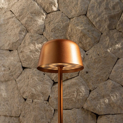 Anton Copper Rechargeable Table Lamp | Stylish & Cordless Lighting