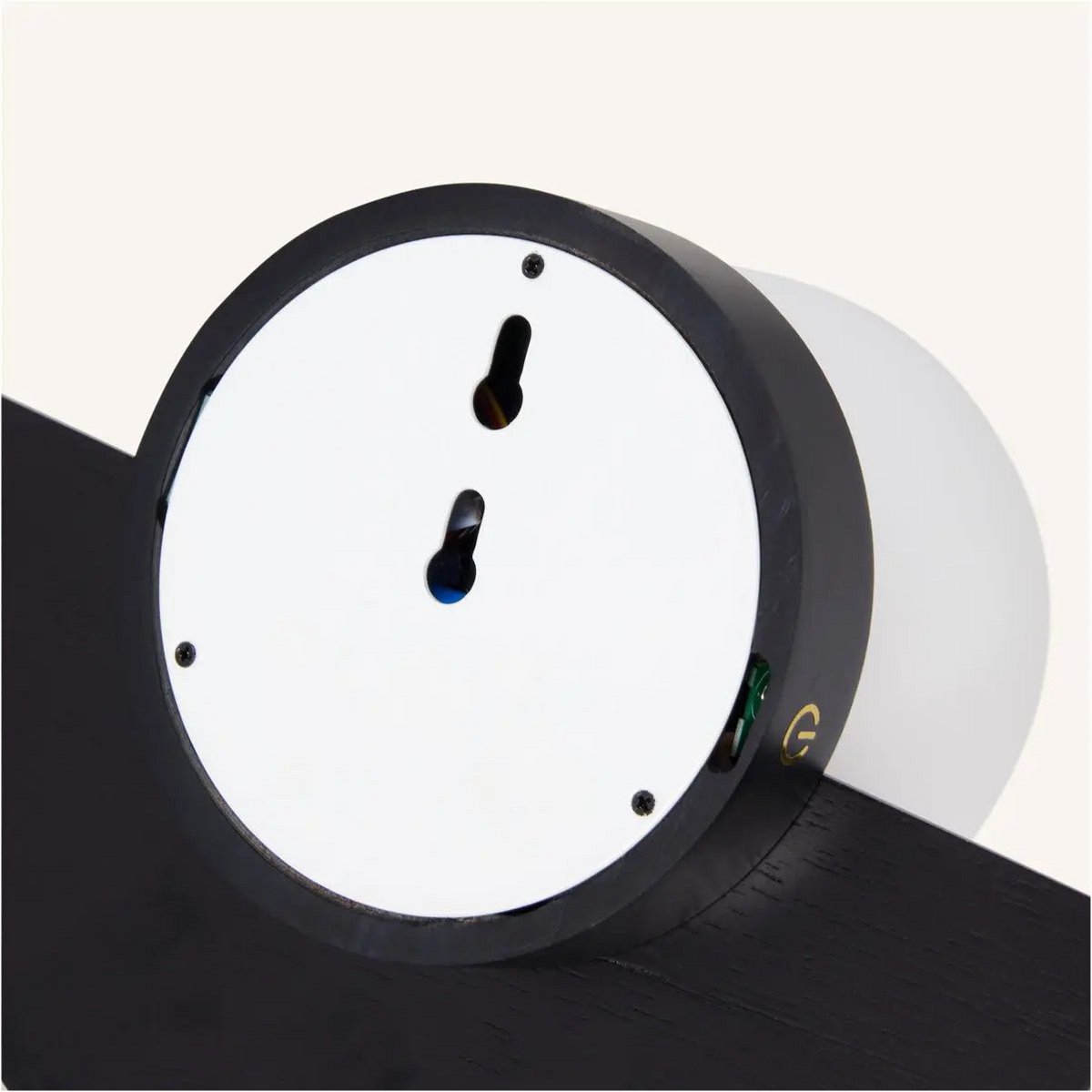 Kane Black Cordless Wall Light – Rechargeable Wood & Glass Lamp