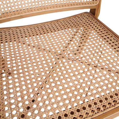 Nova teak dining room chair with armrest