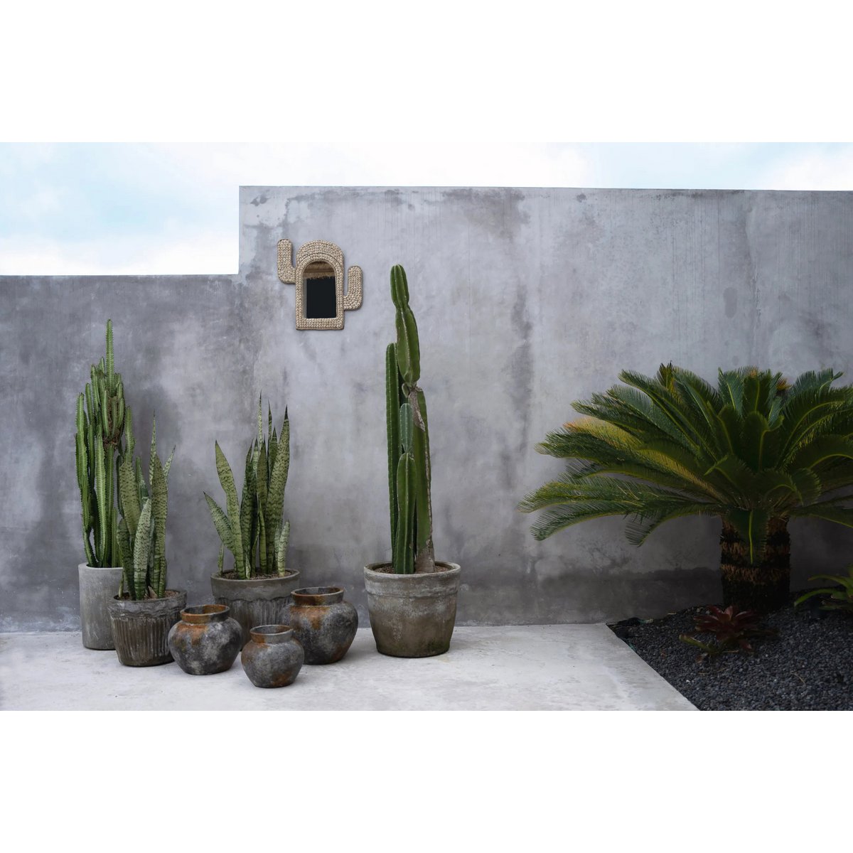 The Funky Vase - Antique Grey - L
