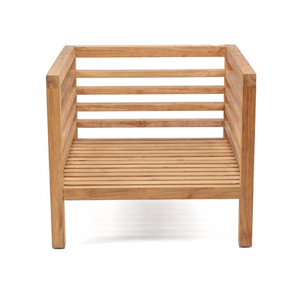 Teak One Seater Sofa - Modular Outdoor Seating