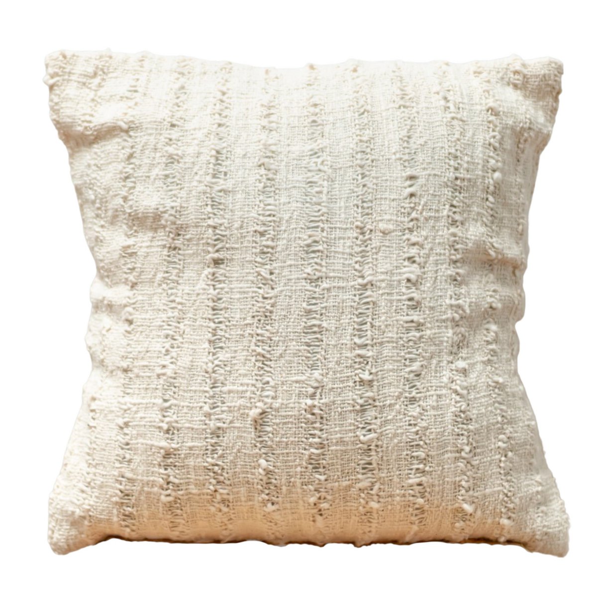 Funda de almohada 40x40 cm o 50x50 cm Tejido a mano | Cojín decorativo | Cojín de sofá RAHAYU Hecho de algodón