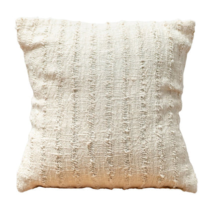 Funda de almohada 40x40 cm o 50x50 cm Tejido a mano | Cojín decorativo | Cojín de sofá RAHAYU Hecho de algodón