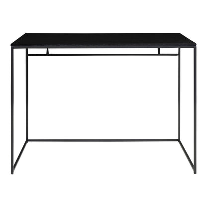 Mesa Vita - negra, acero, 100x45x75cm