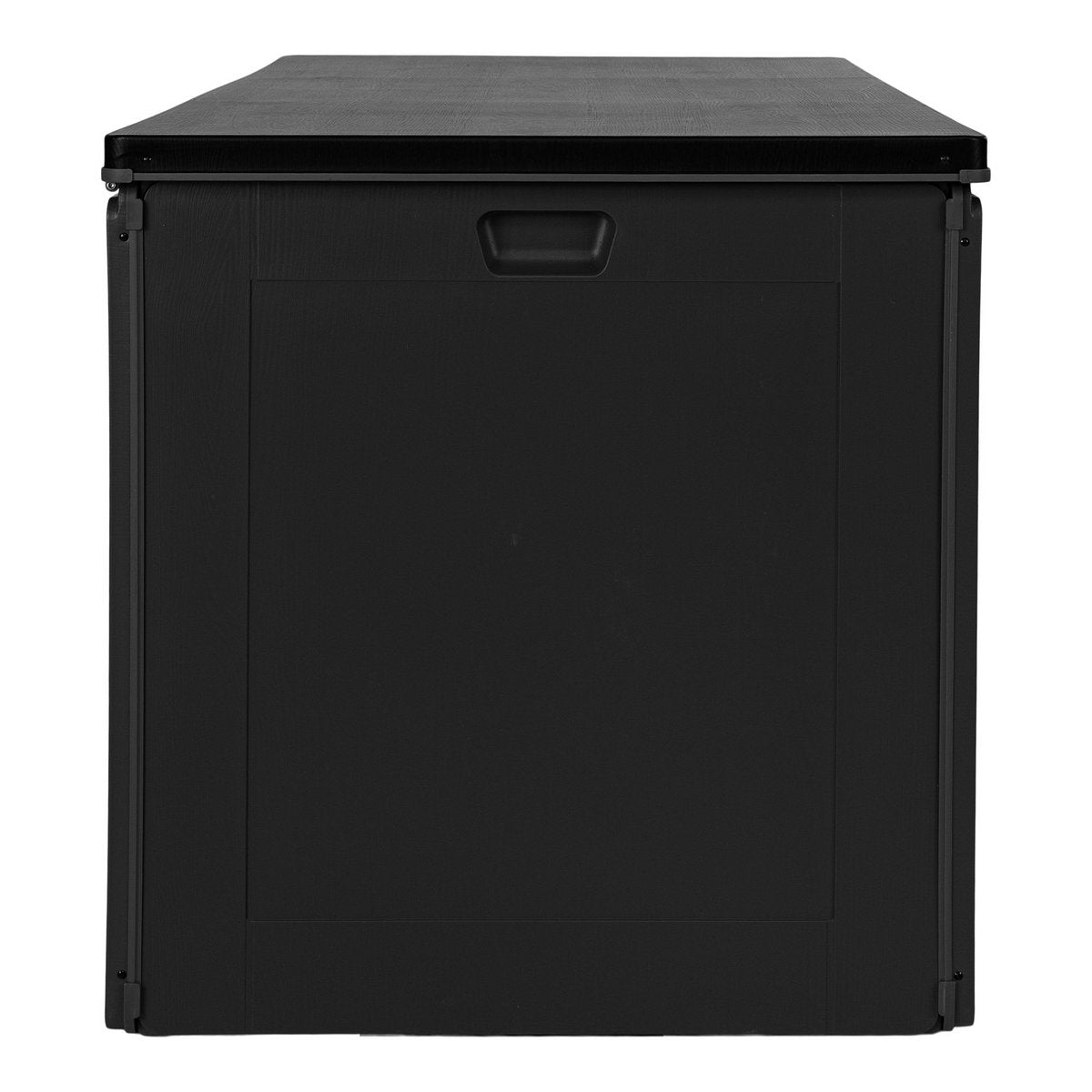 Dubrovnik Cushion Box  - Cushion Box, plastic, black, 146,5x61x64,5 cm, 490 L