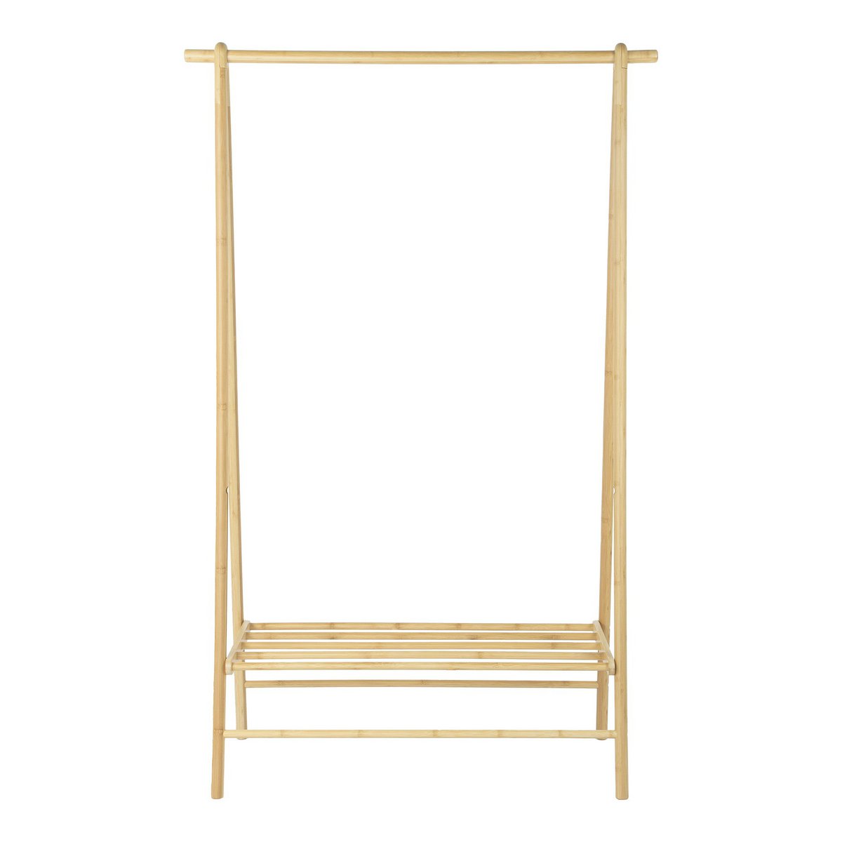 Manaus Clothes Rack - Natural, Bamboo, 104x46x164 cm