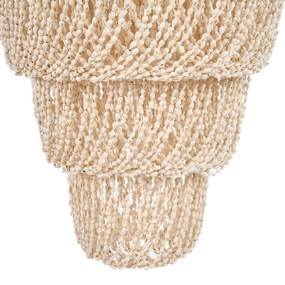 The Lagoon Shell Chandelier - Natural - L