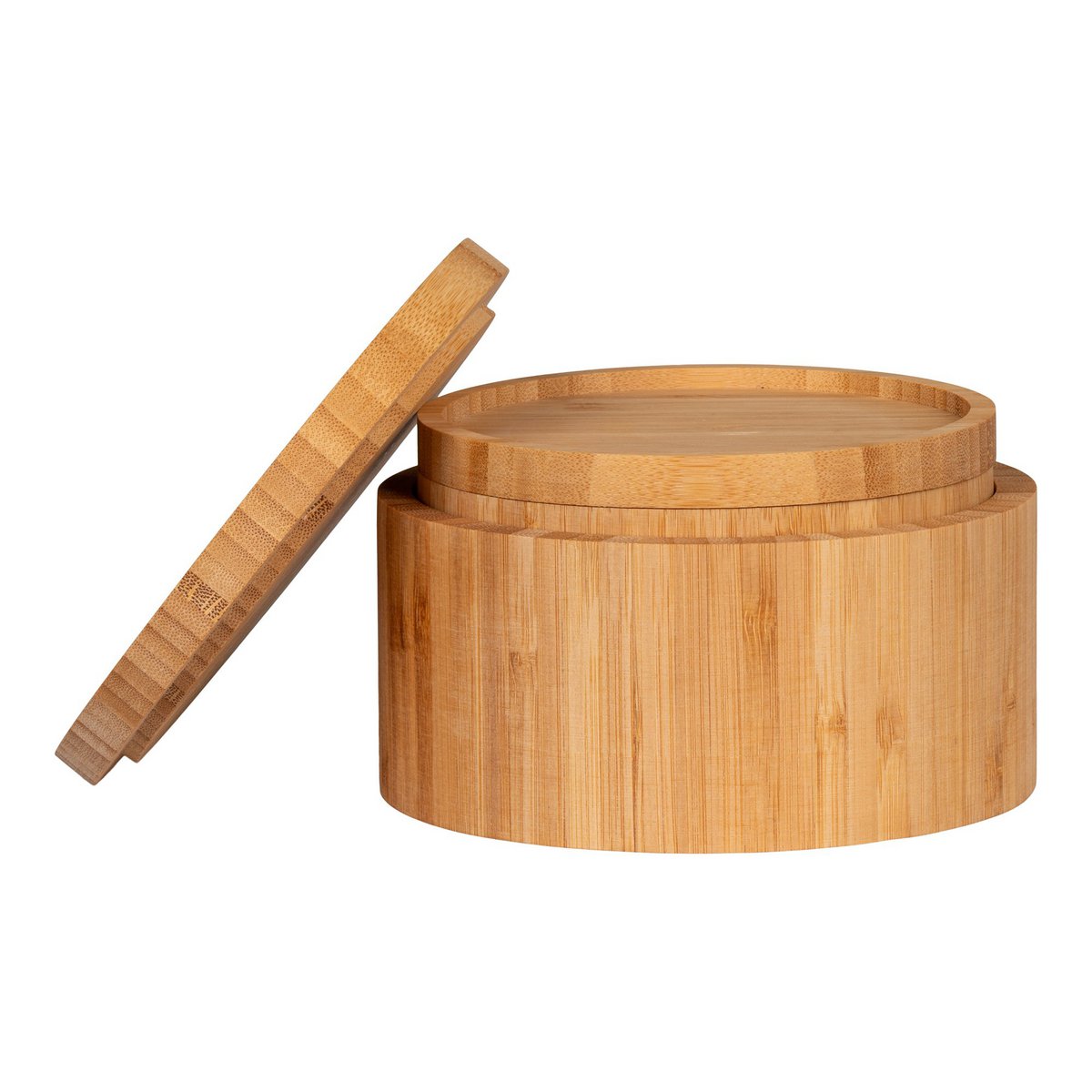 Bamboo Storage Boxes Set - Natural Small & Large Organizer Bins
