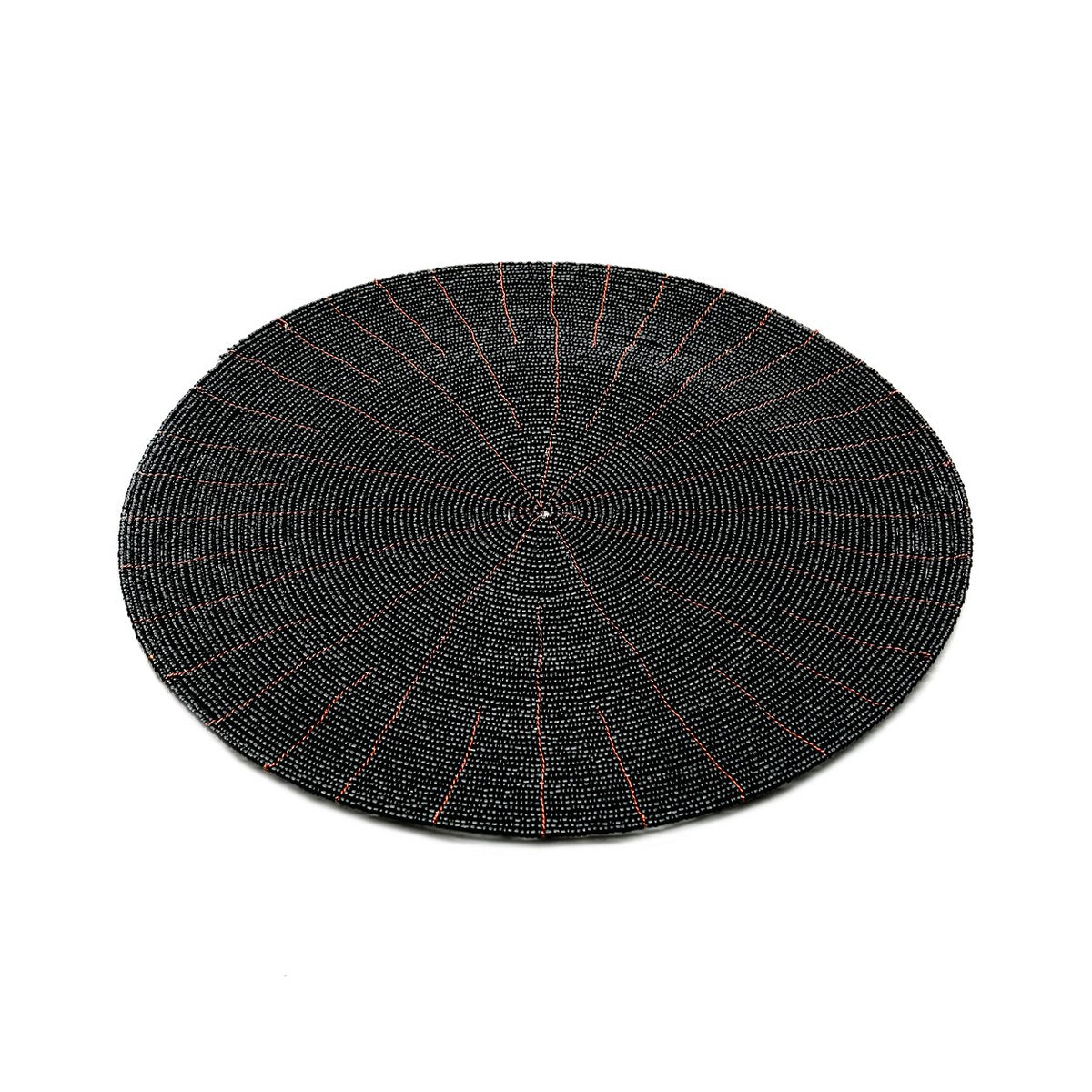 The Beaded Placemat - Black