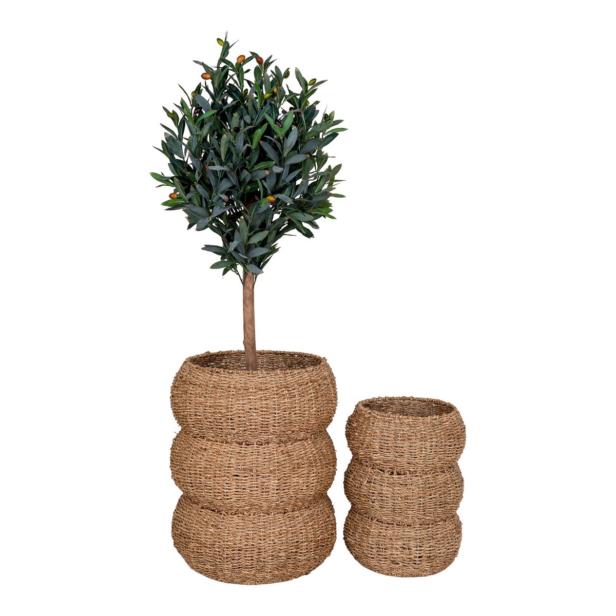 Seagrass Storage Baskets - Natural Set of 2 | Sarbas