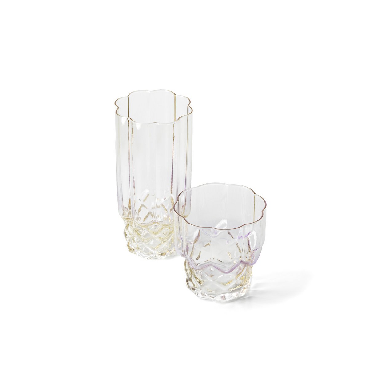 Pink Highball Glass - Elegant Drinkware | Bazar Bizar
