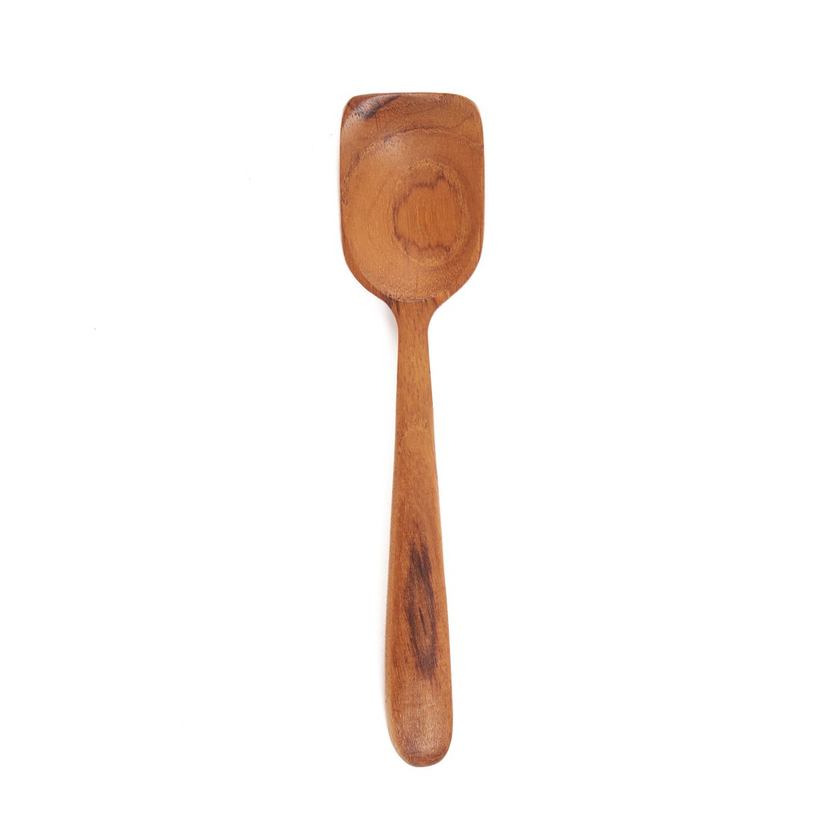 Teak Wood Ice Cream Spoon - Natural Handcrafted Dessert Spoon
