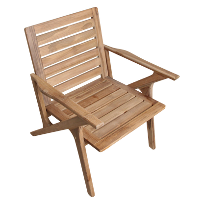 Teak Garden Chair - Odin Style, Durable Outdoor Seating