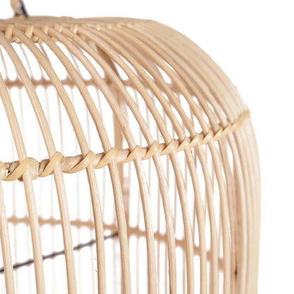 Rattan Pendant Light Large Woven Ceiling Lamp - Natural