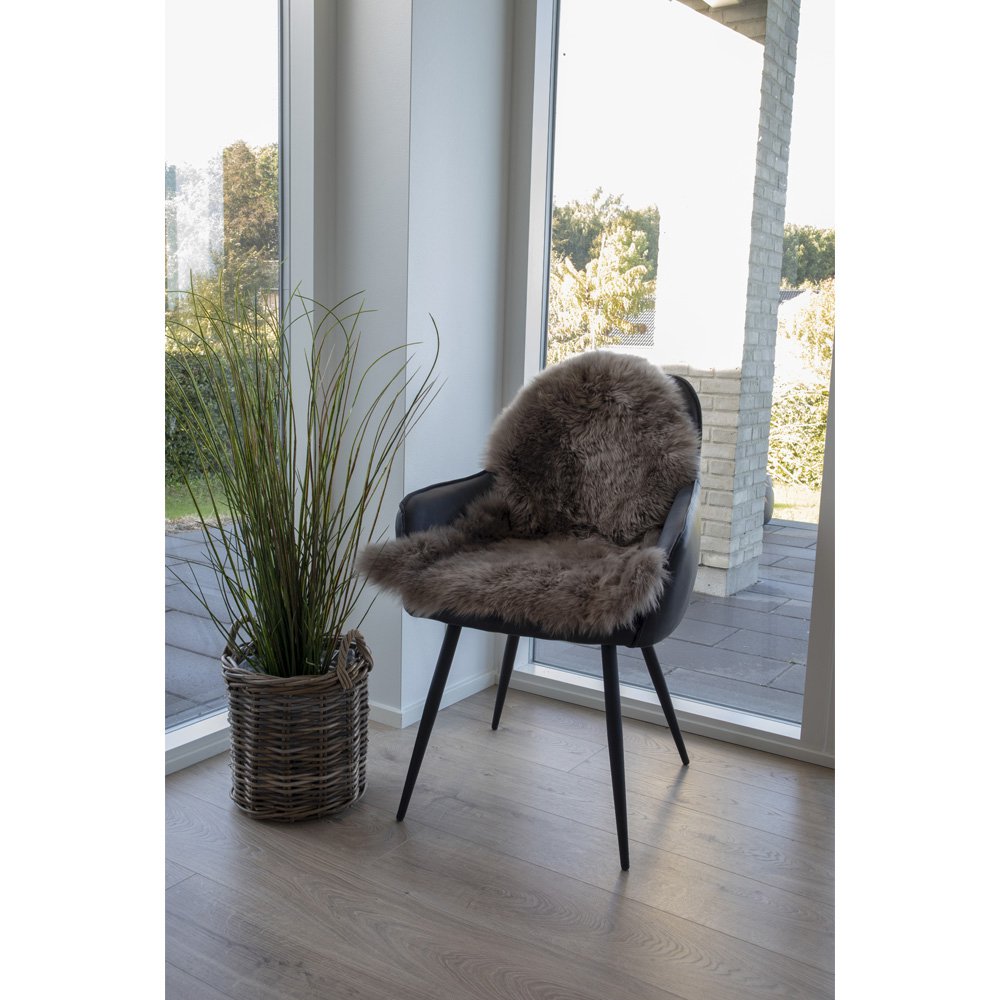 Lambskin - Real Lambskin, Light Brown (Mushroom) - 50x85 cm