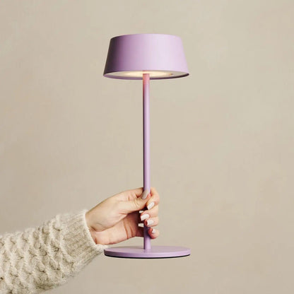 Cordless Table Lamp – Violet Rechargeable Dimmable LED Lamp