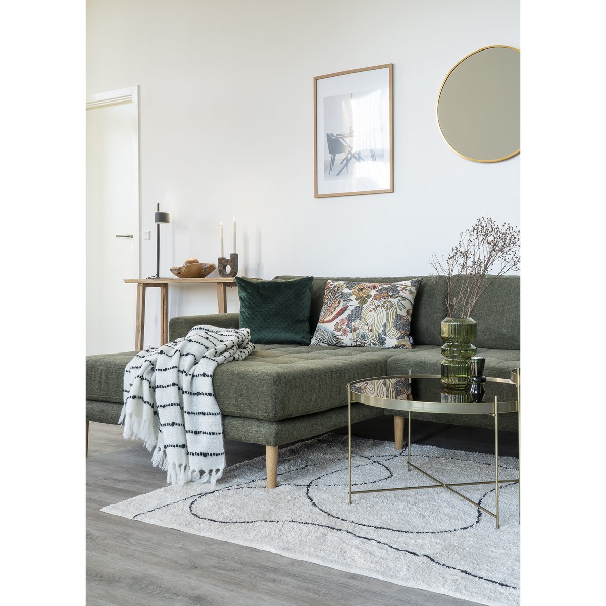 Tampa Rug - Multi Colored, Cotton, 160x230 cm