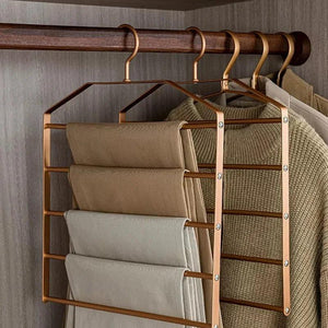 5-in-1 Clothes Hanging Rack | Full Metal - JUGLANA