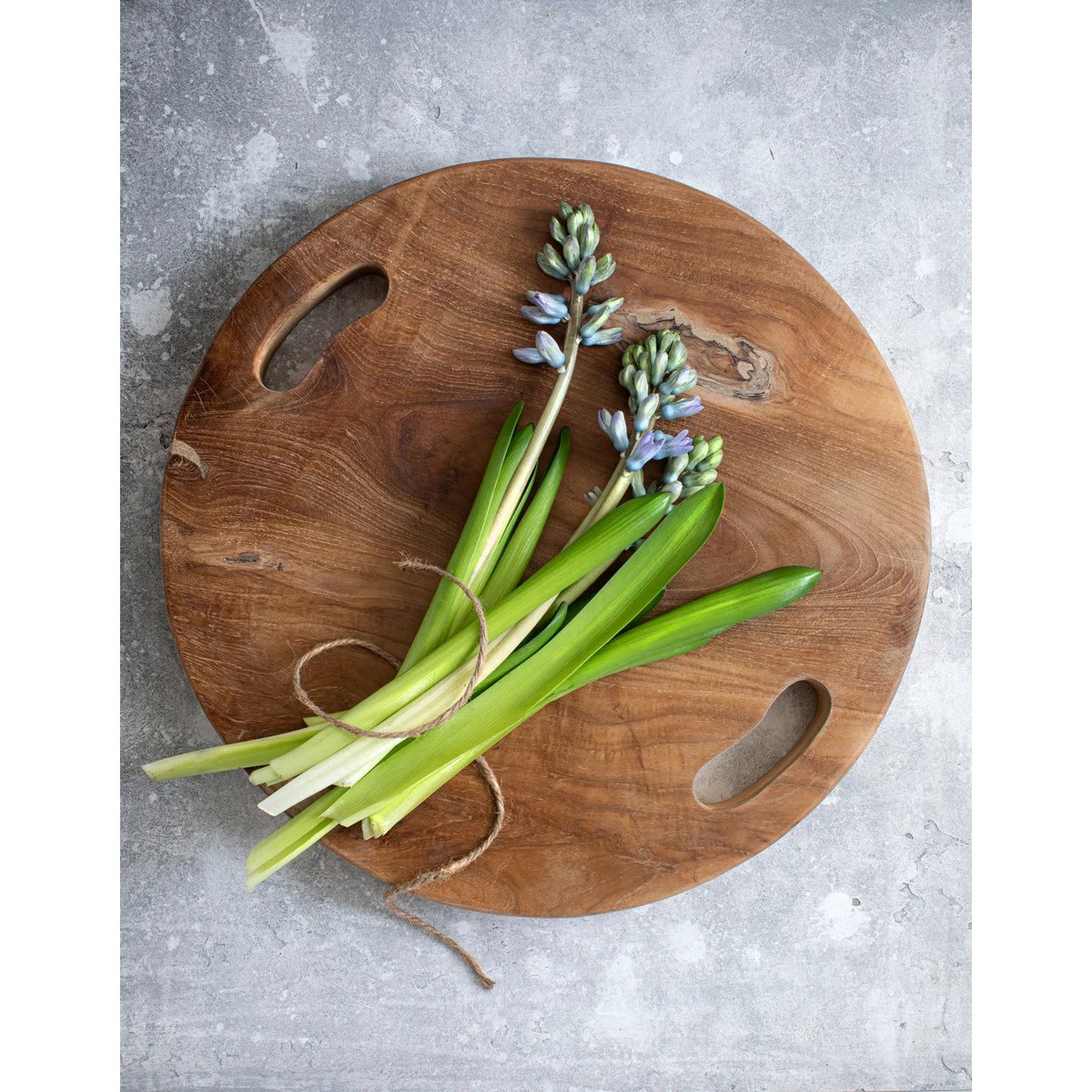 The Teak Root Tray - Natural - M